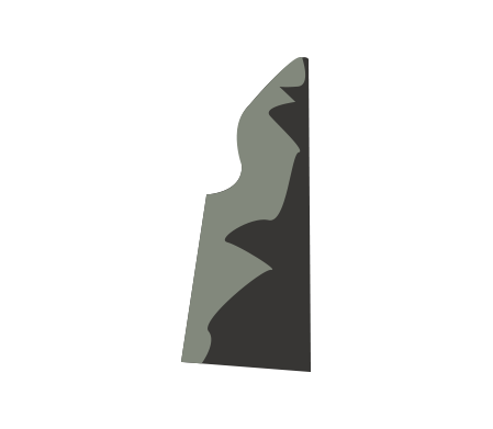 Illustratie van een berg